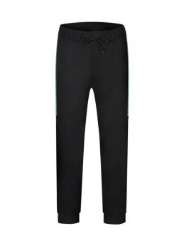 Pantaloni da jogging dal taglio rilassato con strisce laterali e dettaglio con cerniera